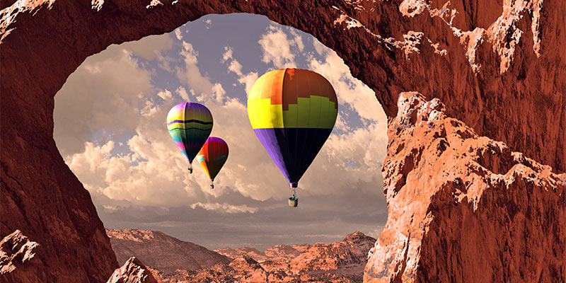 Soar Above Your Own Backyard: Hot Air Ballooning In Western Colorado