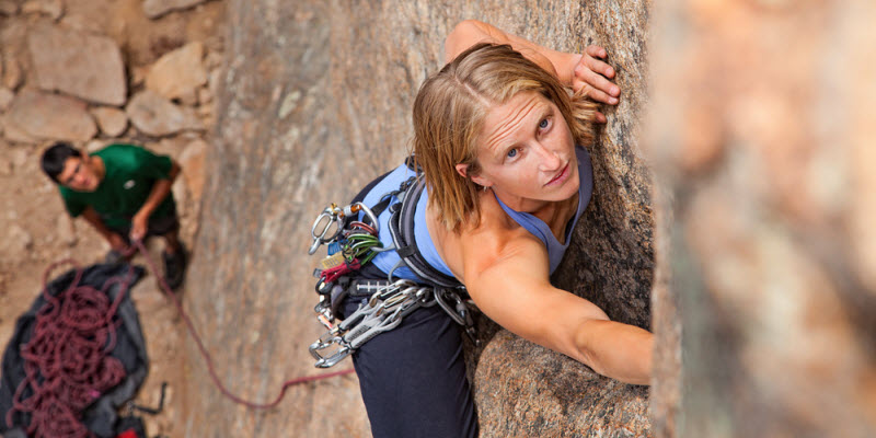 While rock climbing is not for the faint of heart, it is an