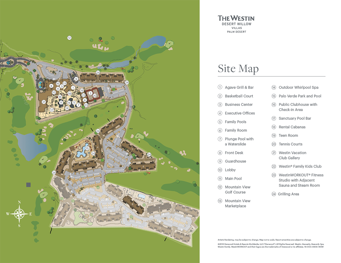 10 Luxury Westin Desert Willow Villas Floor Plans