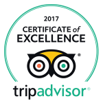 TripAdvisor Certificate of Excellence