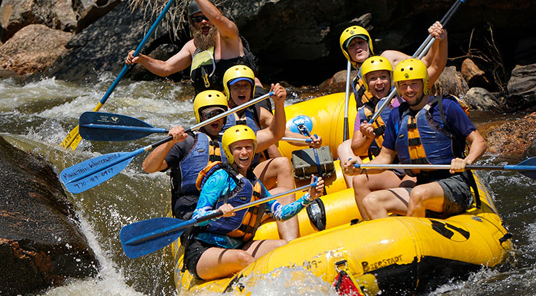 Colorado river rafting