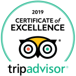 TripAdvisor Certificate of Excellence