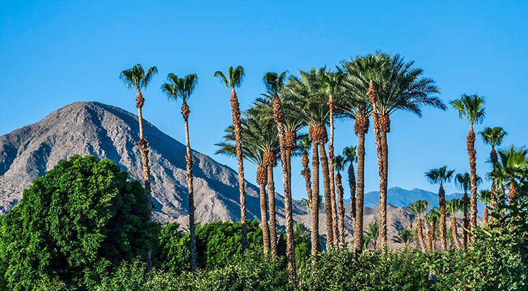San Jacinto peak on a perfect sunny day