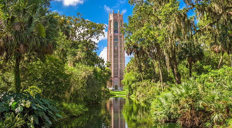 Bok Tower Gardens near Orlando, Florida