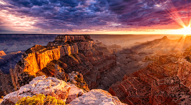 Grand Canyon at sunset