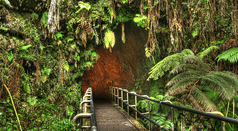 Bridge at Hawai‘i Volcanoes National Park