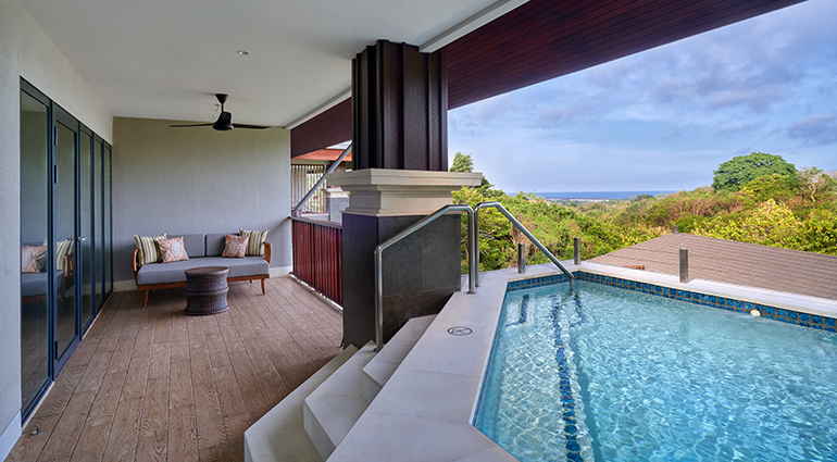 Bali Nusa Dua Terrace Room Balcony with pool