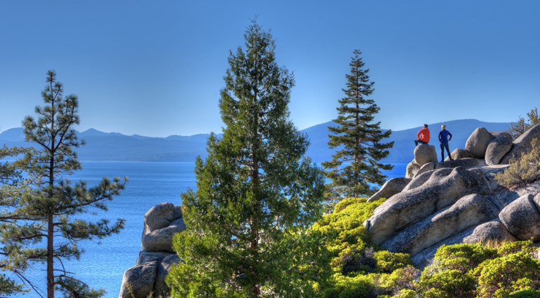 Mountain hiking at Marriott's Timber Lodge